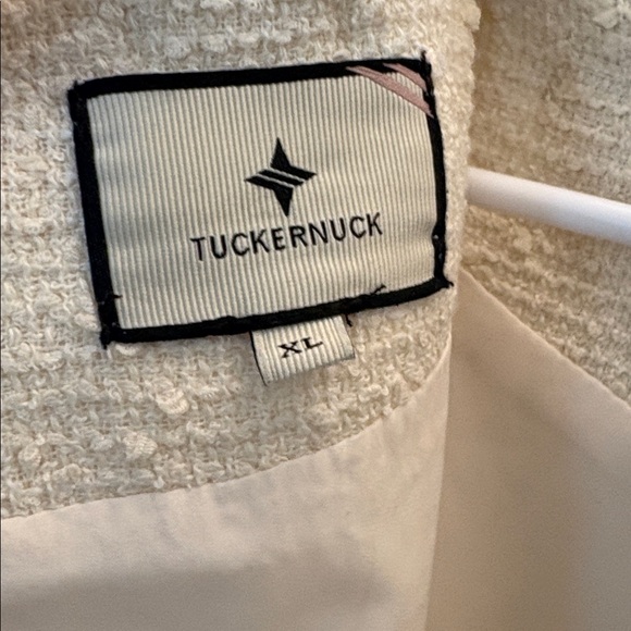 TUCKERNUT Jackie Cream Tweed Dress XL - Picture 8 of 11